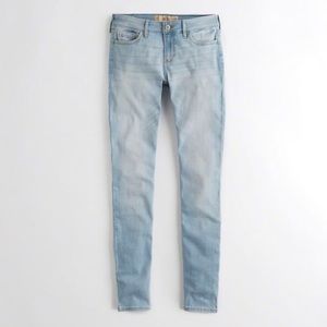 Skinny light wash jeans
